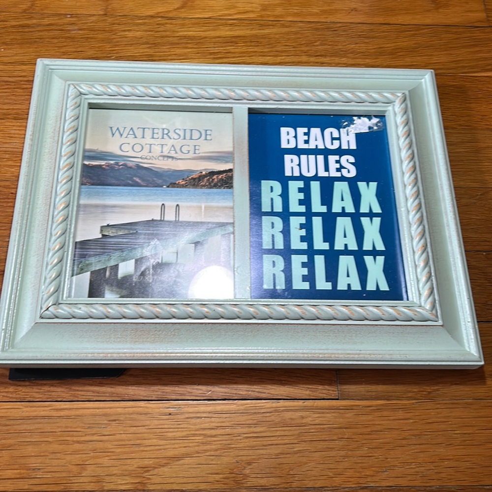 Concepts in Time Large Dual Picture Frame